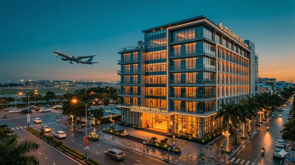 Khách sạn gần sân bay Tân Sơn Nhất 3-4 sao sang trọng